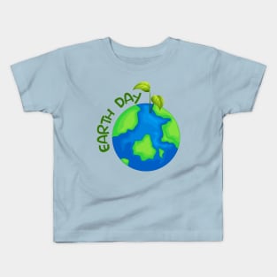 Earth day Concept Kids T-Shirt